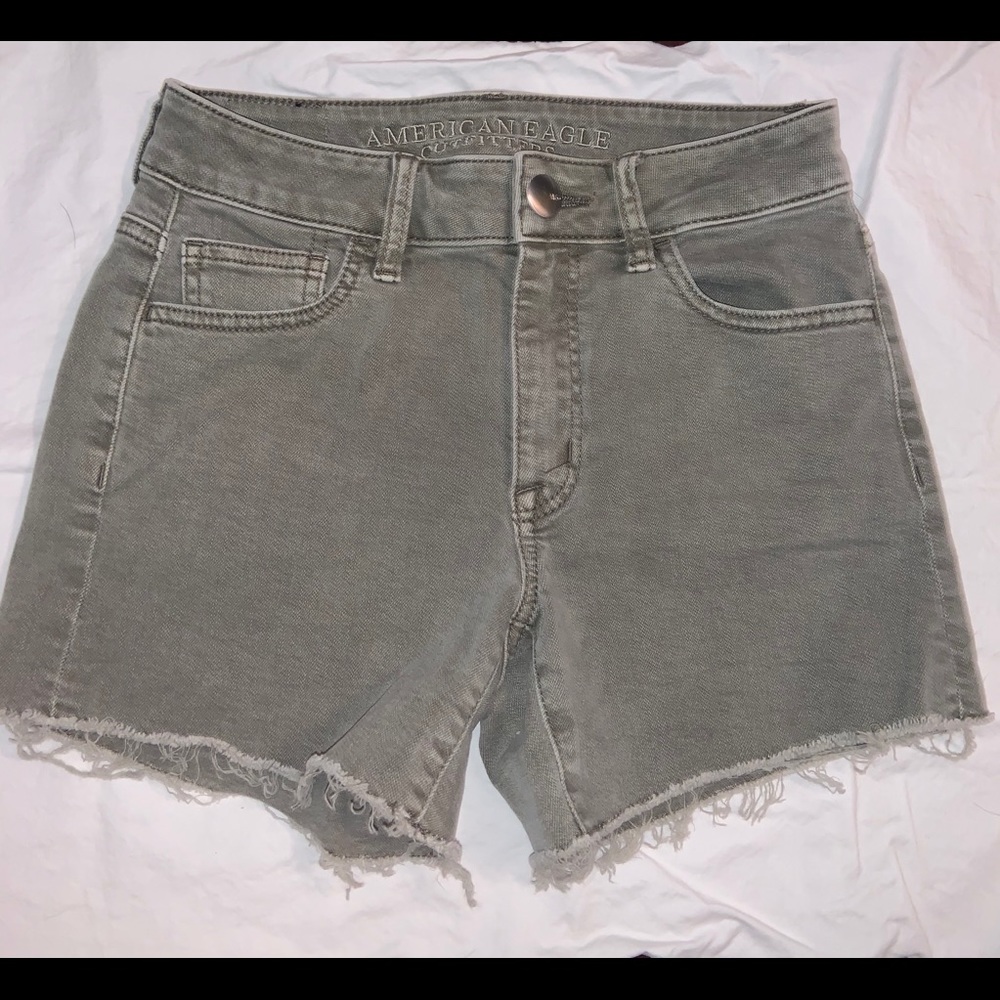 American Eagle Army Green Shorts